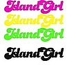 Island Girl Word
