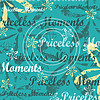 C19 Priceless Moments Words 8x8 Paper