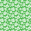 I05 Green Monstera Plumeria Tapa 8x8 Paper