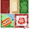 D07 Aloha Set Journal Tags 8x8 Paper