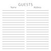 Simple 8x8 Guestbook Page