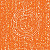 II03 Orange Retro IP Plumeria 8x8 Paper