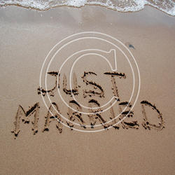 CC04 Just Married in Sand 8x8 Paper