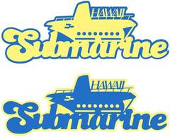 Submarine Hawaii Laser Cut