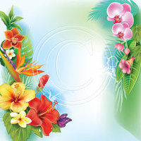 J02 Tropical Flowers 2