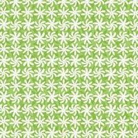 DD12 Tiare Pattern Lime