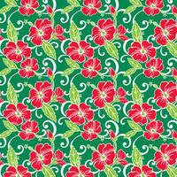 DD06 Merry Hibiscus 8x8 Paper