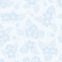 I18 Hibiscus Blue 8x8 Paper