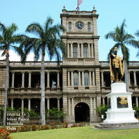 Z13 Kamehameha Statue at Iolani Palace