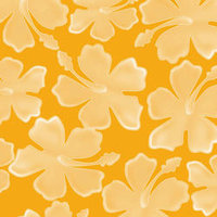 E14 Glass Hibiscus Yellow 8x8 Paper