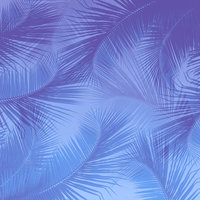 L15 Gradient Palm Blue 8x8 Paper