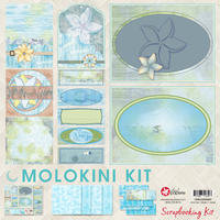 12x12 Molokini Scrapbooking Kit