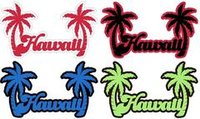 Hawaii Word with Palm Laser Cut